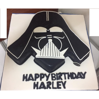 Darth Vader Fondant Cake